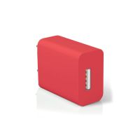 手机充电器双u多插口快充苹果安卓手机充电头vivo华为oppo快充头|单口[木瑾红]