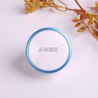 多口充电器头2.4a快充三口usb插头多孔5v苹果安卓手机通用|KBS-03天空蓝 充电头+苹果尼龙数据线