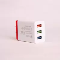 华为手机充电器vivo快充3.5a小米安卓3u多插口充电头通用|[加强版]三口3.5A快充头 头+1米[苹果线]