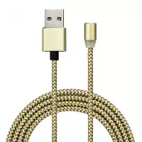 磁吸数据线磁性强磁力5a华为超级快充type-c充电器磁铁头mate9荣|土豪金 2米单线(没有头)