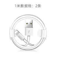 适配苹果充电器iphone快充数据线5s/6s/7p/xs/8plus/max/ipad通用|2条数据线 2米数据线