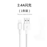 苹果充电器iphonex/5/6s/7/8plus数据线ipad充电头通用快充充电线|1条【2.4A】数据线 2米