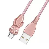 18w华为充电器头快充vivo闪充适用oppo充电线小米手机苹果充电头|粉色充头+粉兔typec线1.5米|