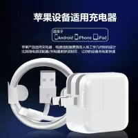 苹果ipad充电器mini/air/2/3/4快充数据线iphone6/7/8plus充|闪充头+1米数据线(套装)