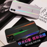 11 11pro手机后膜iphonexr xsmax炫彩软膜7 8plus 6s后盖贴膜