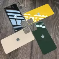 暗夜绿色钢化膜11后膜iphone11pro后盖背贴11promax后屏x玻璃