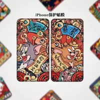 苹果x后膜7plus彩膜xr手机贴纸iphone11背膜xsmax磨砂6改色8p全包