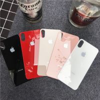 iphonex钢化玻璃膜6/6s后膜7/8plus防爆防摔后盖变色8p彩色膜