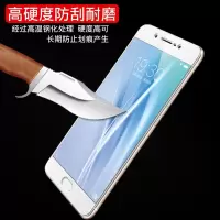 x7钢化膜x7p全屏x9s防摔高清x9plus/x20y66y67手机膜透明半屏