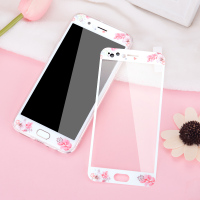 oppor9s钢化膜r11 r9 a59s a57手机膜vivox9 x20 x7 y67苹果6彩膜