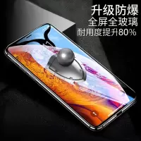 苹果钢化膜8plus/7/6/plus/iphone11/11pro/x/xr/xs全屏手机膜max