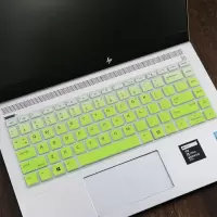 hp/惠普战66二代prog114寸笔记本键盘保护膜probook445rg6/446g3/440g3/430|渐变绿色