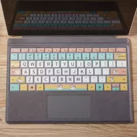 微软surfacepro7键盘膜pro6笔记本电脑laptop2保护贴膜new新bo|微软pro4/5/6/7[独角兽]