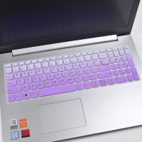 15.6寸联想小新潮5000键盘保护膜潮ideapad330c小新air152019340c扬天v330-15|渐变紫色