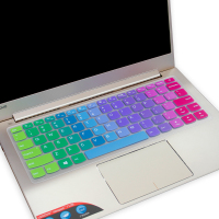 联想13.3英寸ideapad710s-13ikb小新air13.3pro笔记本手提电脑键盘贴膜全覆盖防|彩虹色
