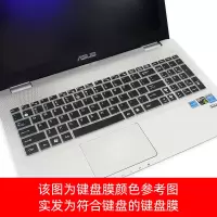 华硕vivobook15键盘膜14英寸笔记本华硕vivobooks14键盘膜电脑|vivobook15(半透黑色)