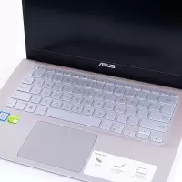 华硕vivobook15键盘膜14英寸笔记本华硕vivobo|vivobook14/14s/v4000(轻薄高透TPU)