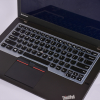 笔记本键盘膜适用14英寸联想e430电脑thinkpad防尘罩x1carbon保护贴e470c套e450c|半透黑色