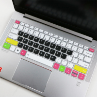 适用于2020联想扬天威6键盘膜14寸十代笔记本电脑全覆盖防尘功能保护贴|七彩黑色
