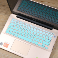 dell戴尔键盘膜适用于灵越14燃54885480笔记本贴燃7000按键套防尘罩|渐变薄荷[买1送1]