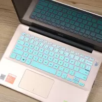 dell戴尔键盘膜适用于灵越14燃54885480笔记本贴燃7000按键套防尘罩|渐变薄荷[买1送1]