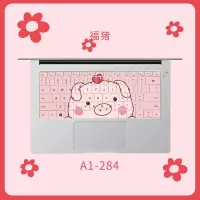 华为matebook14键盘膜13电脑键盘贴纸d14按键贴荣耀magicb|A1-284[福猪]请留言具体型号