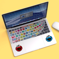 适用于mac pro键盘贴纸苹果笔记本贴膜macbookair按键贴半透光|哇街键盘膜套餐备注电脑型号