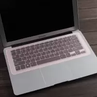 笔记本键盘膜14寸15三星15.6通用硅胶电脑保护贴防尘膜macbookpro华为matebook|12-14寸通用橙色