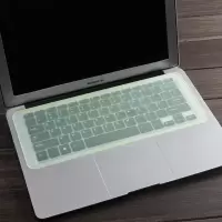 笔记本键盘膜14寸15三星15.6通用硅胶电脑保护贴防尘膜macbookpro华为matebook|15-17寸通用黄色