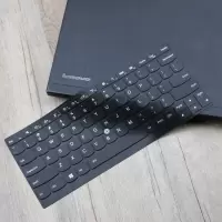 联想thinkpad x240 x250 x260 x280笔记本键盘膜12.5寸保护贴膜|全彩黑色-买1送1