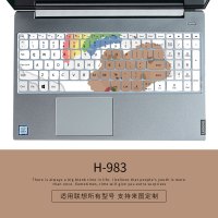 联想小新定制图案可爱硅胶键盘膜air14笔记本pro13电脑152020保护套潮700|H-983[请留言具体电脑型号]