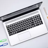 键盘保护膜适用于15.6寸惠普hp星15青春版笔记本pro光影精灵3/4/5畅游人防尘6代p|半透黑色