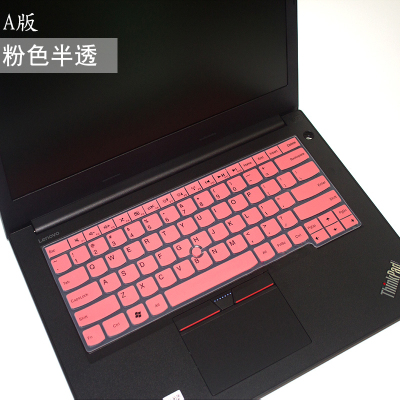 联想thinkpads22018款news3笔记本键盘保护膜t480r480翼14480e480490贴e4|半透粉