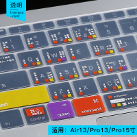 macbook苹果电脑pro13寸air13.3笔记本ma|老款13寸Air/13寸pro/15寸pro通用[透明]