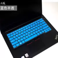 联想thinkpads22018款news3笔记本键盘保护膜t480r480翼14480e480490贴e4|半透蓝