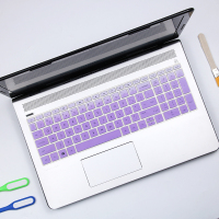 键盘保护膜适用于15.6寸惠普hp星15青春版笔记本pro光影精灵3/4/5畅游人防尘6代p|渐变紫色