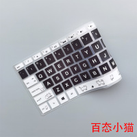 惠普光影精灵6/5代键盘膜15.6英寸星15s青春版系列笔记本电脑保护贴膜dy0003tx防尘罩高清磨砂屏|新品百态小猫