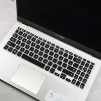 华硕vivobook15s键盘膜v5000笔记本电脑x512保护套顽石y5200ub/y5100全覆盖灵耀s2|半透黑色