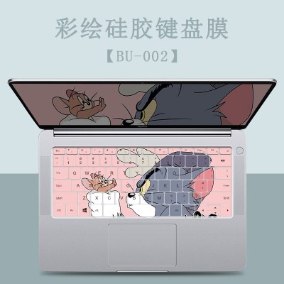 适用华为matebookd14键盘膜13笔记本电脑荣耀magicbookpro可爱防尘罩|BU-002【请留言电脑型号】