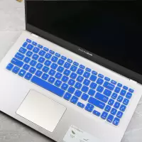 华硕vivobook15s键盘膜v5000笔记本电脑x512保护套顽石y5200ub/y5100全覆盖灵耀s2|半透蓝色