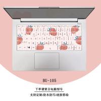 苹果macbook笔记本键盘膜pro13电脑air13.3可爱防尘罩mac12保护贴膜2020新款15寸透|BU-105