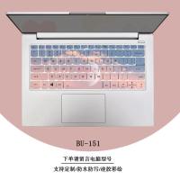 苹果macbook笔记本键盘膜pro13电脑air13.3可爱防尘罩mac12保护贴膜2020新款15寸透|BU-151