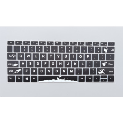 2020款华为电脑matebook13/14键盘膜matebo|华为mate13/荣耀14中间键盘不带摄像头[太空漫步]