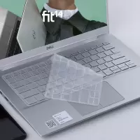 新dell戴尔灵越5000fit14寸15笔记本电脑键盘保护贴膜成|14寸戴尔灵越5000fit14(全透明)