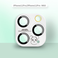 苹果11镜头贴卡通iphone11镜头膜可爱11promax后摄像头贴11pro手|11PRO/11PROMAX白XX