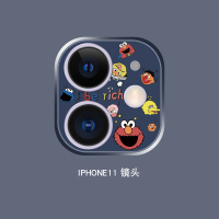 芝麻街苹果11镜头膜iphone11镜头贴11proma镜头保护盖卡通全包11镜头后黑|苹果11全覆盖[芝麻街蓝色]