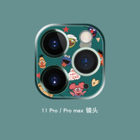 芝麻街苹果11镜头膜iphone11镜头贴11proma镜头保|苹果11pro/11promax全覆盖[芝麻街绿色]