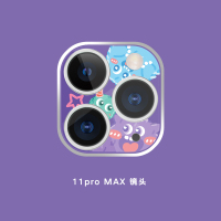 iphone11镜头膜苹果11promax钢化膜后摄像头保护膜防刮相机防摔膜|11promax--镜头圈(小怪兽)