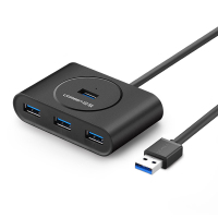 usb3.0分线器一拖四otg集线器电脑笔记本高速type-c口扩展hub手机otg分线器1分4一分四usb转换器usb