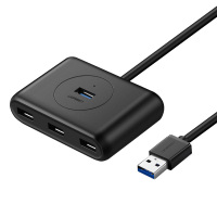 usb3.0扩展器分线器多口type-c笔记本台式电脑外接一拖四多功能usp接口拓展坞hub集线器延长转换接头充电